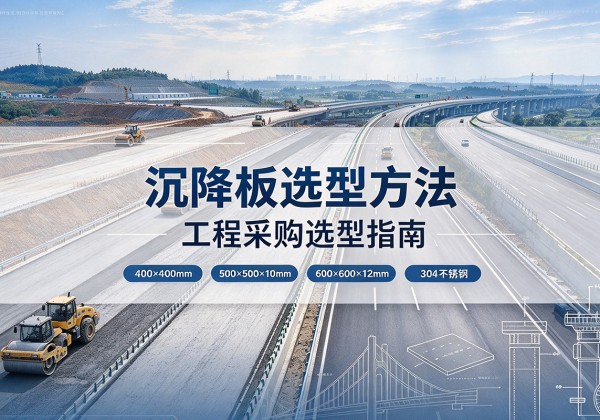 长泰沉降板选择方法