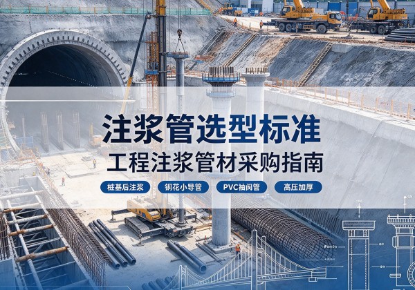长泰注浆管选型标准